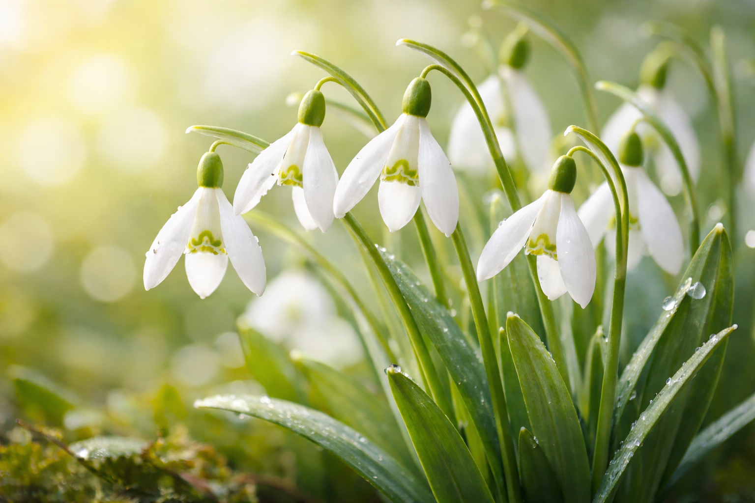1月10日の誕生花・スノードロップ