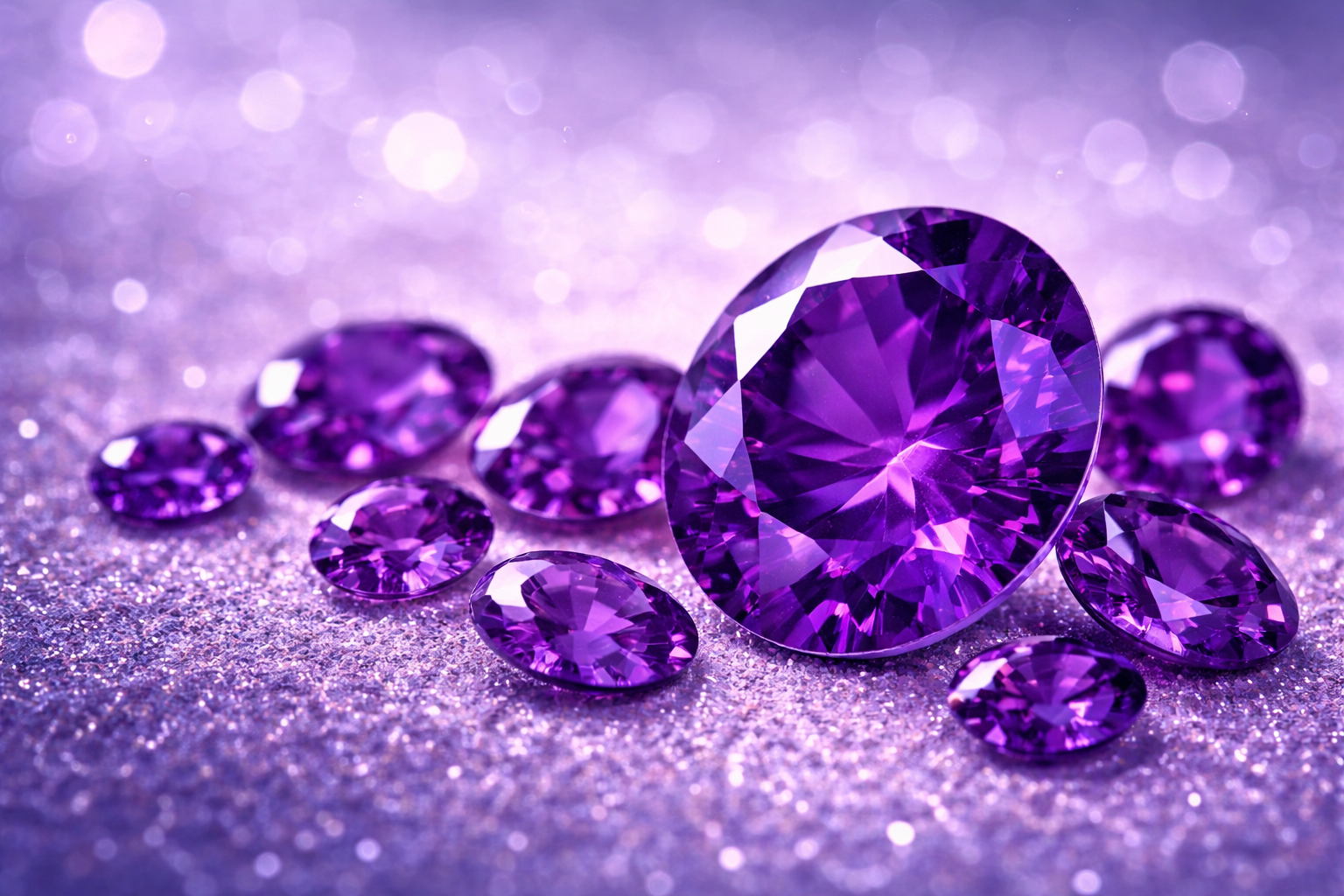 2月の誕生石：アメジスト