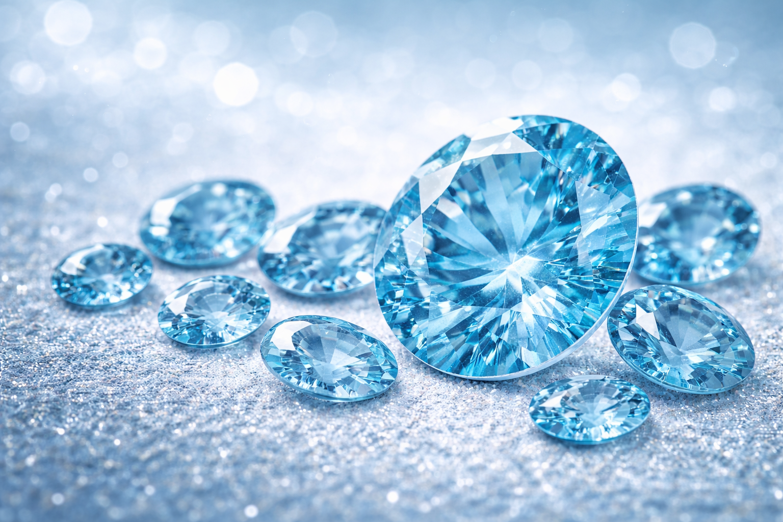 3月の誕生石：アクアマリン