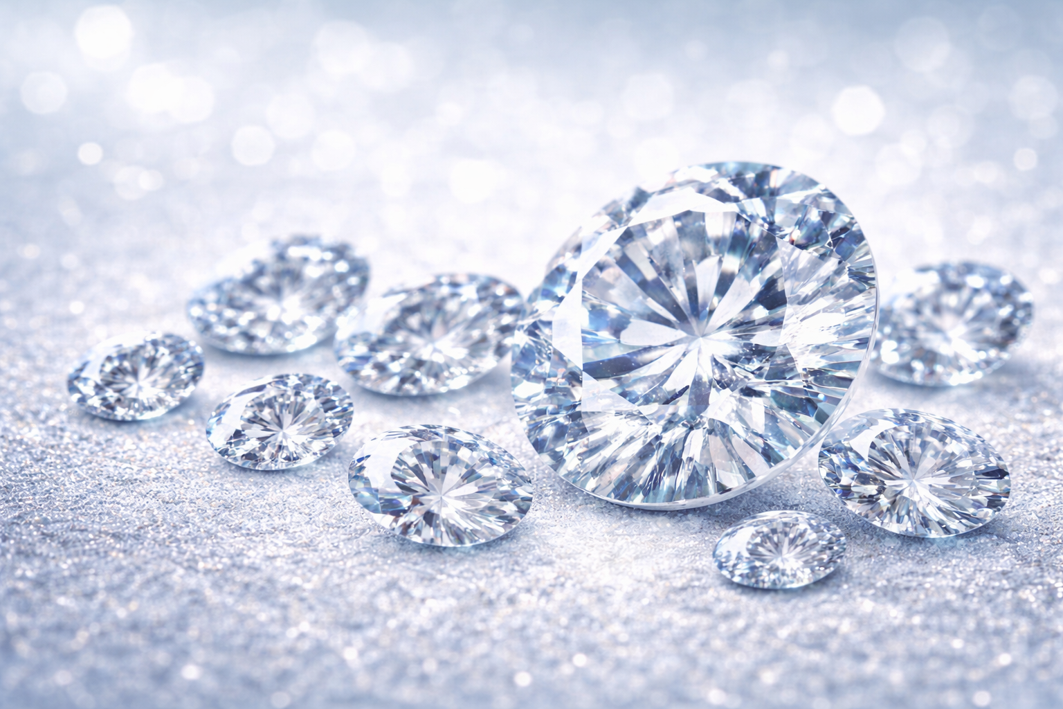 4月の誕生石：ダイヤモンド