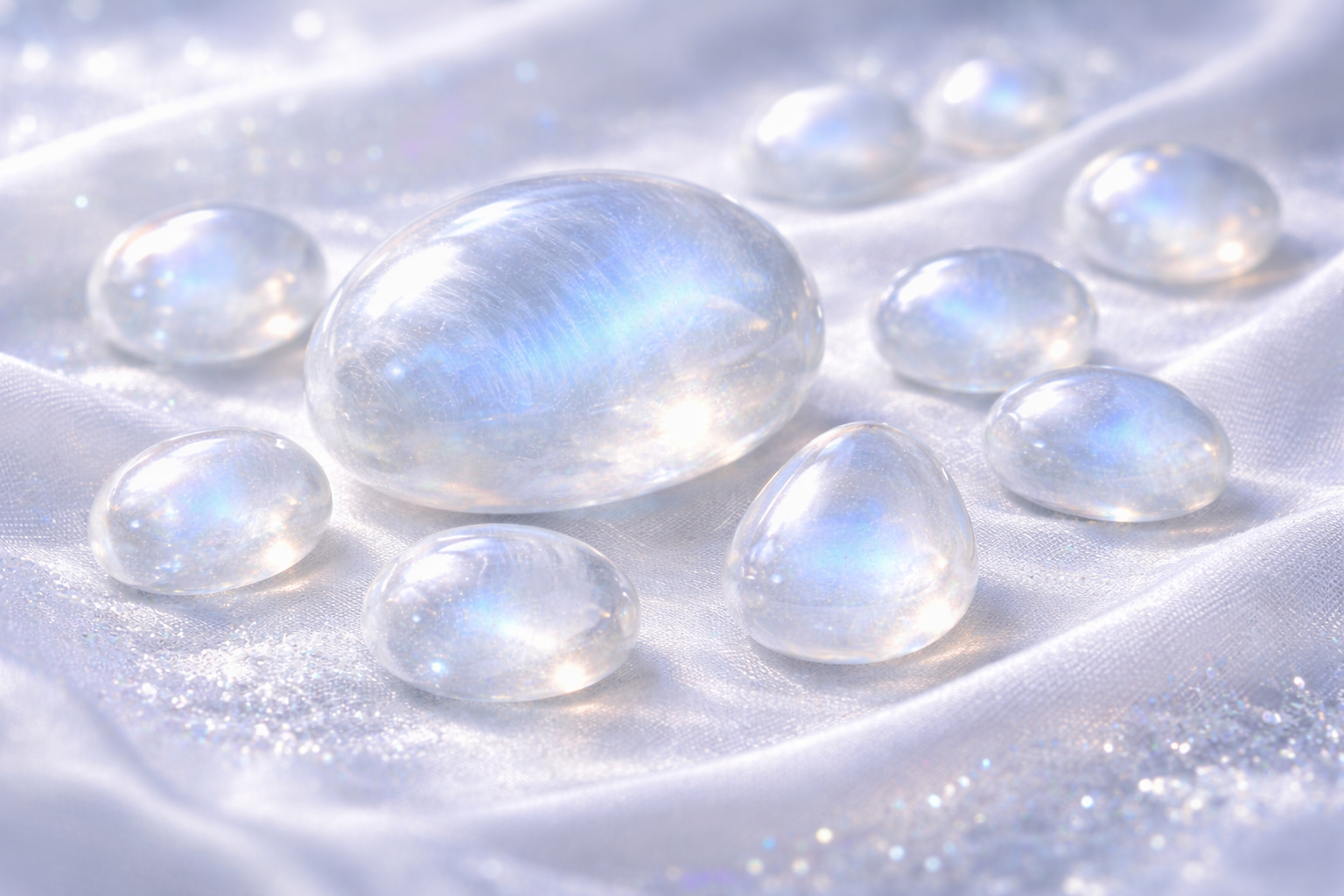 6月の誕生石：ムーンストーン