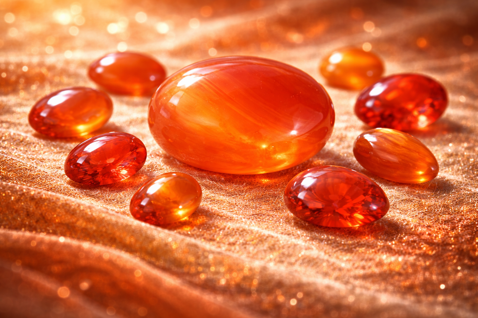 7月の誕生石：カーネリアン