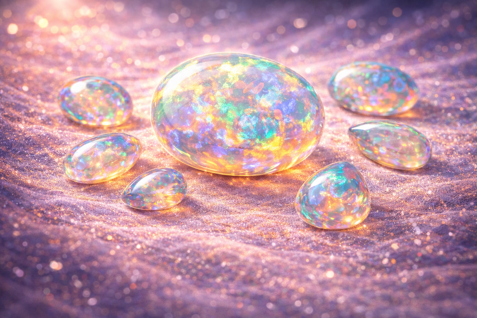 10月の誕生石：オパール