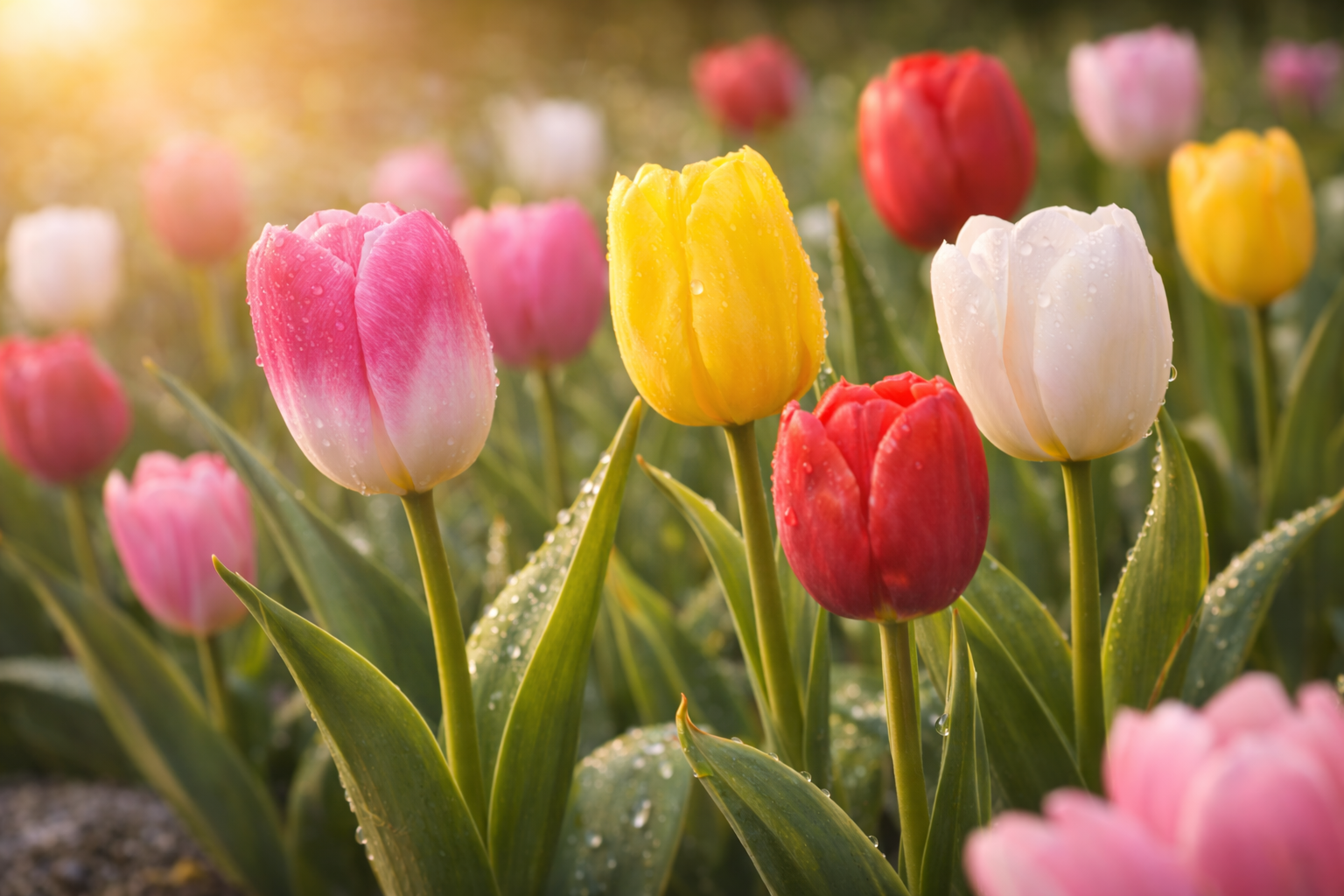 1月17日の誕生花 チューリップ