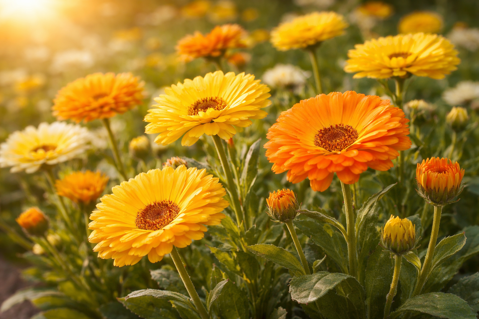 1月20日の誕生花 キンセンカ