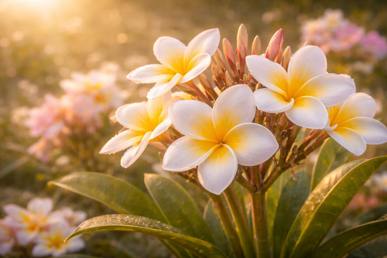 1月27日の誕生花 プルメリア