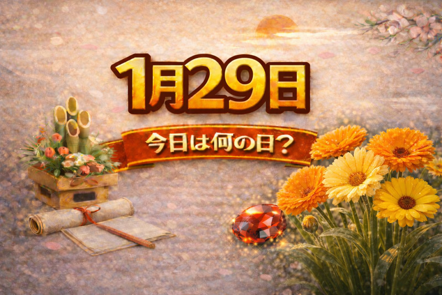 1月29日は何の日？記念日・出来事・誕生日の有名人まとめ