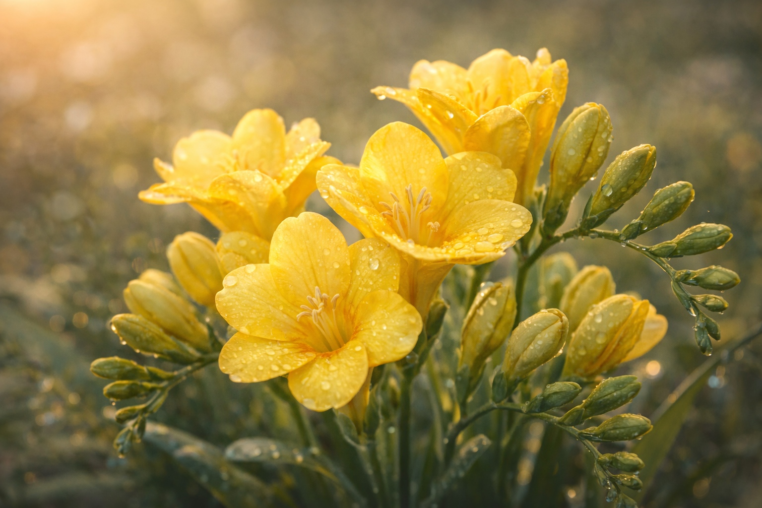 2月2日の誕生花 フリージア