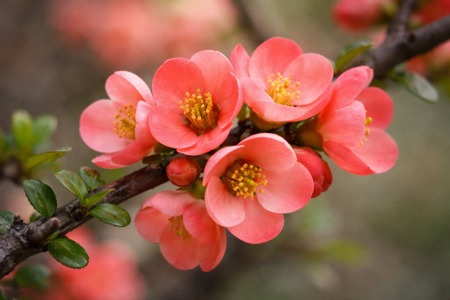 2月4日の誕生花 ボケ