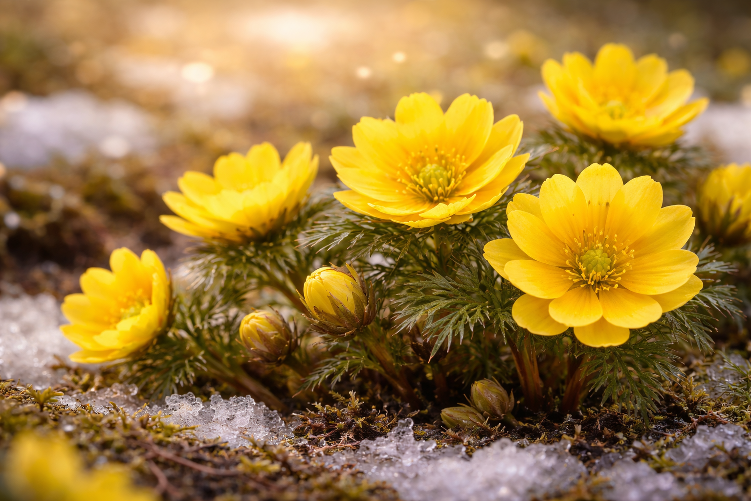 2月10日の誕生花 福寿草（フクジュソウ）