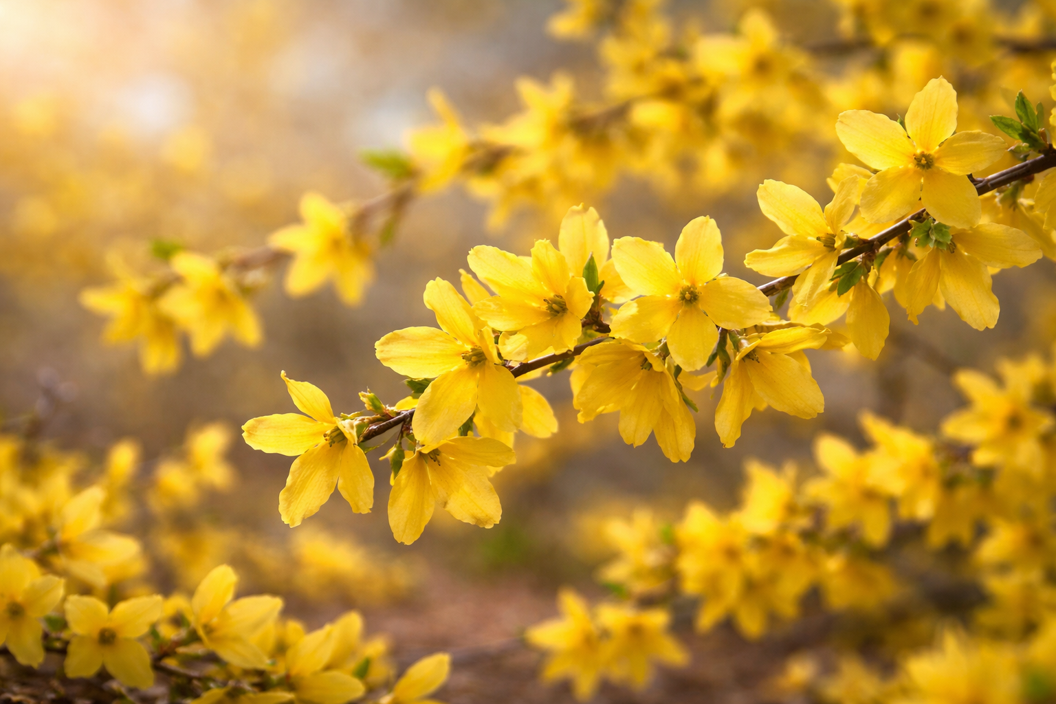 2月12日の誕生花 レンギョウ