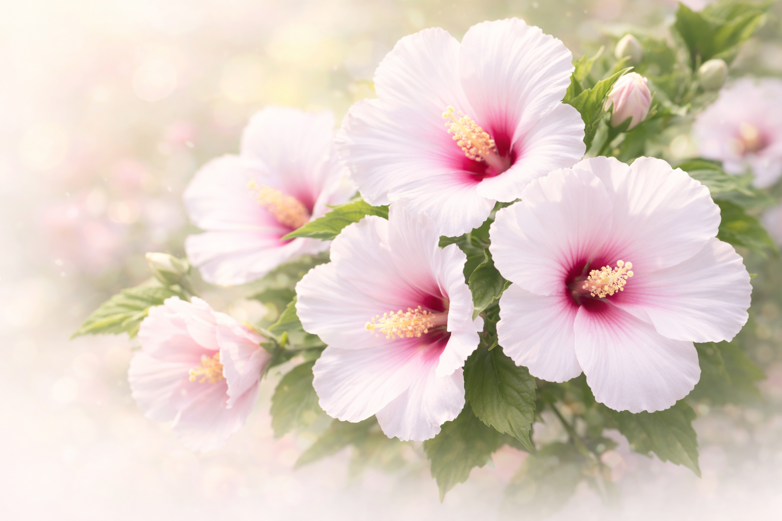 2月22日の誕生花 ムクゲ（木槿）