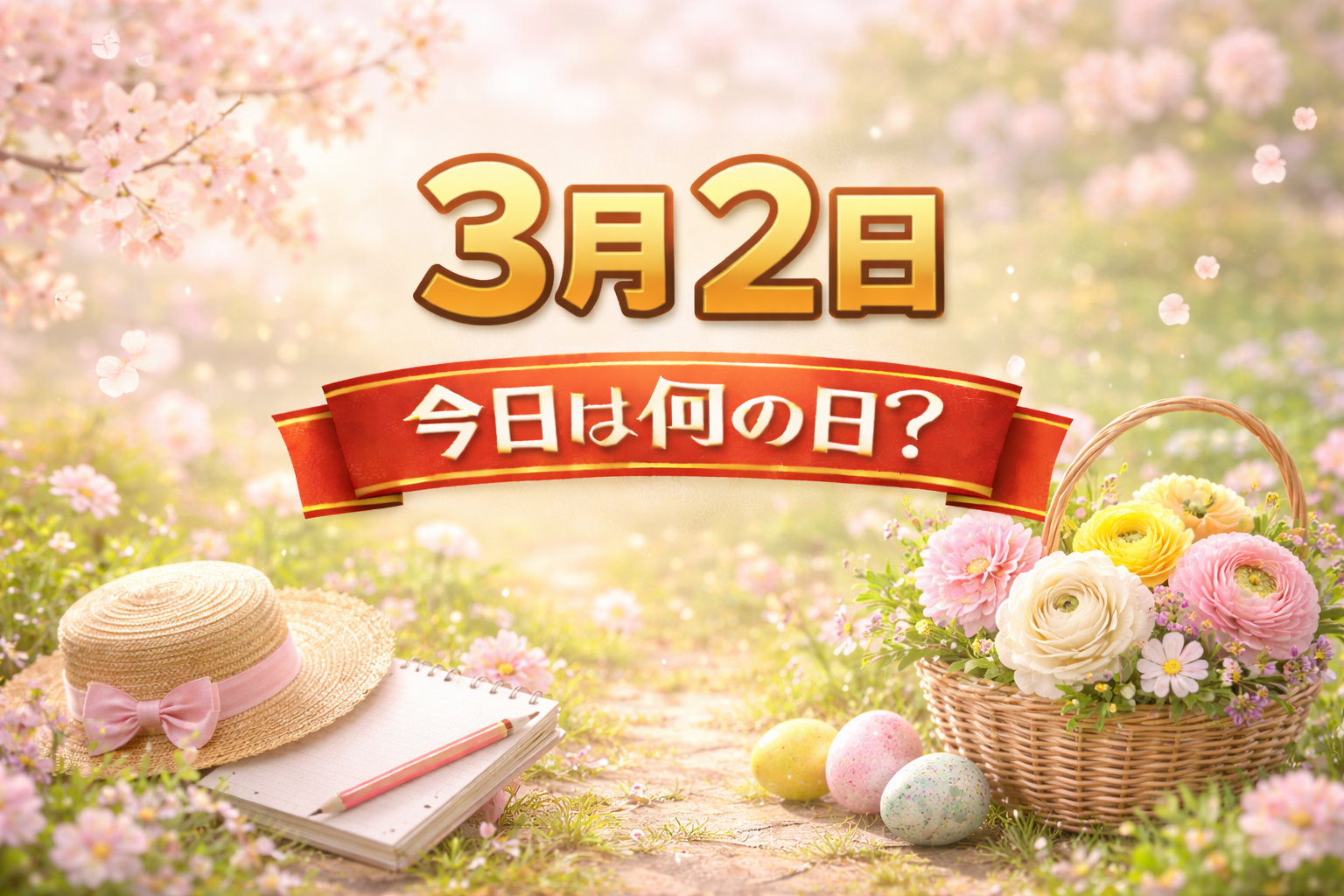 3月2日は何の日？記念日・出来事・誕生日の有名人まとめ