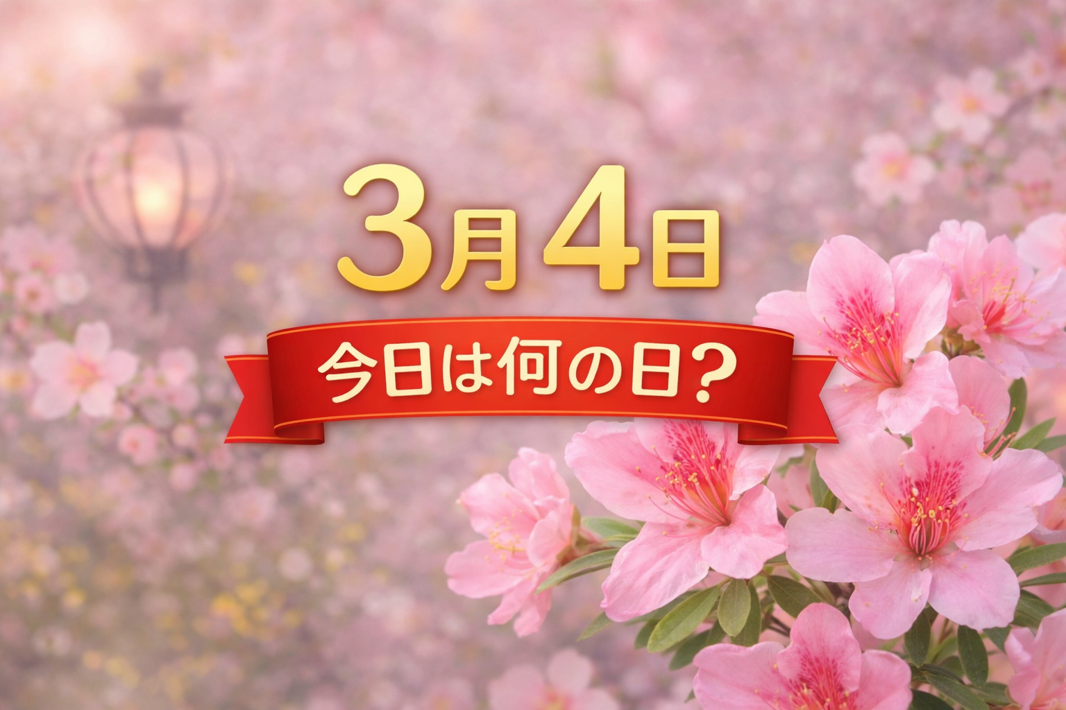 3月4日は何の日？記念日・出来事・誕生日の有名人まとめ
