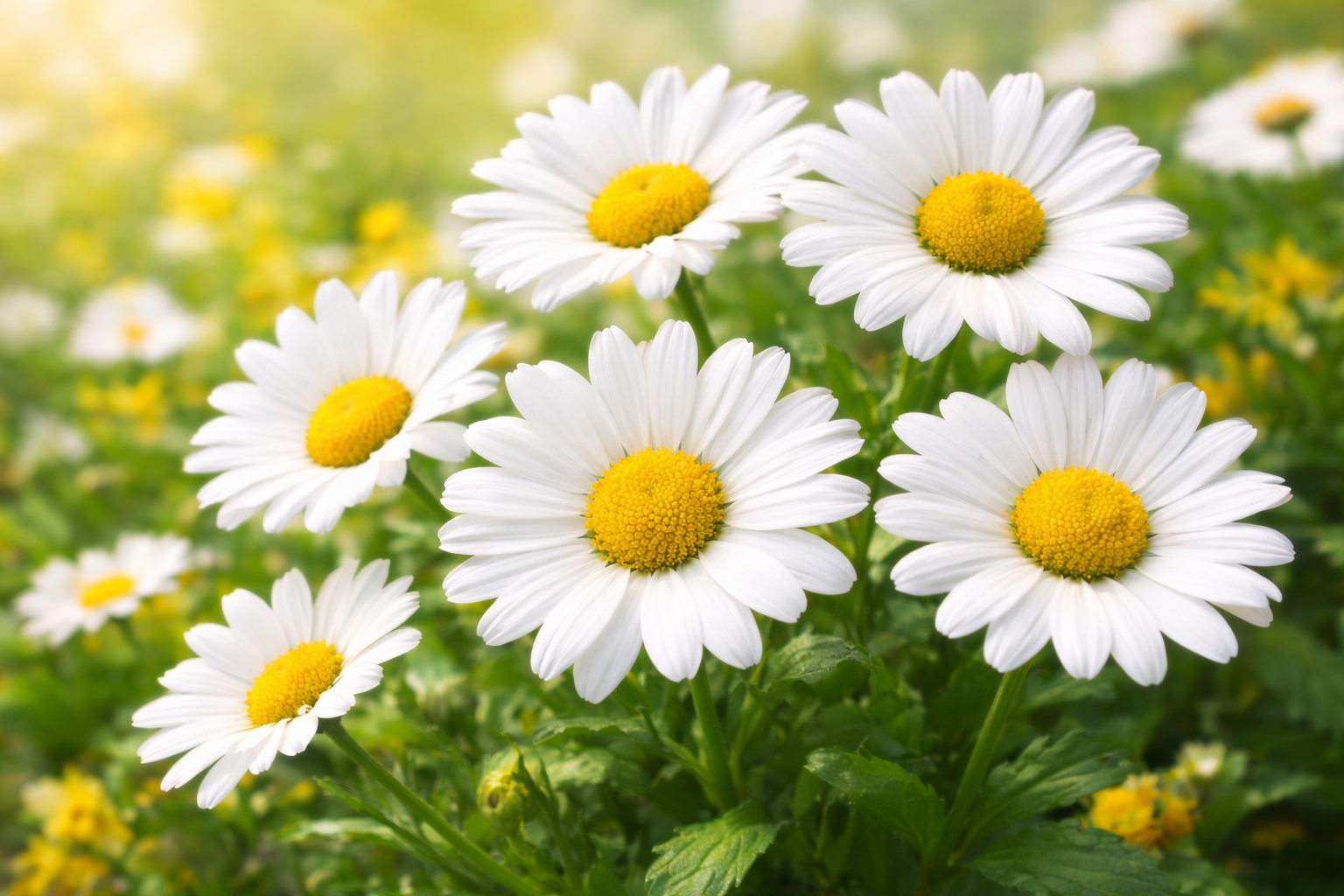 3月6日の誕生花 デイジー（ヒナギク）