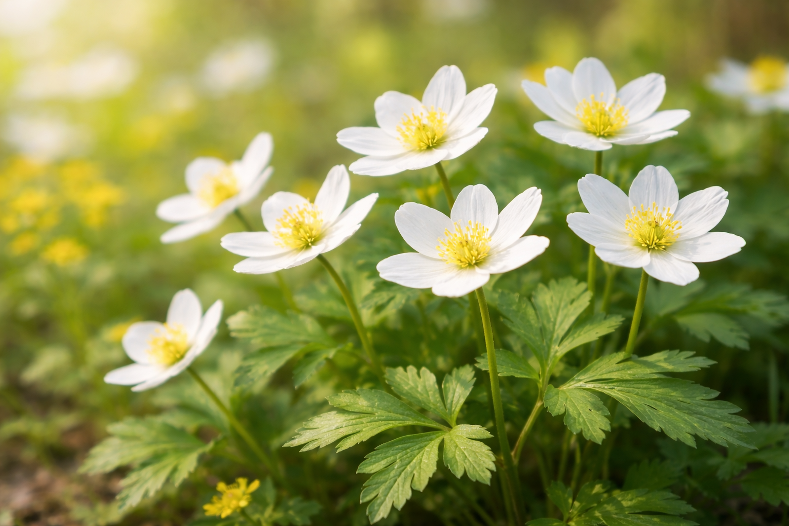 3月7日の誕生花 ニリンソウ