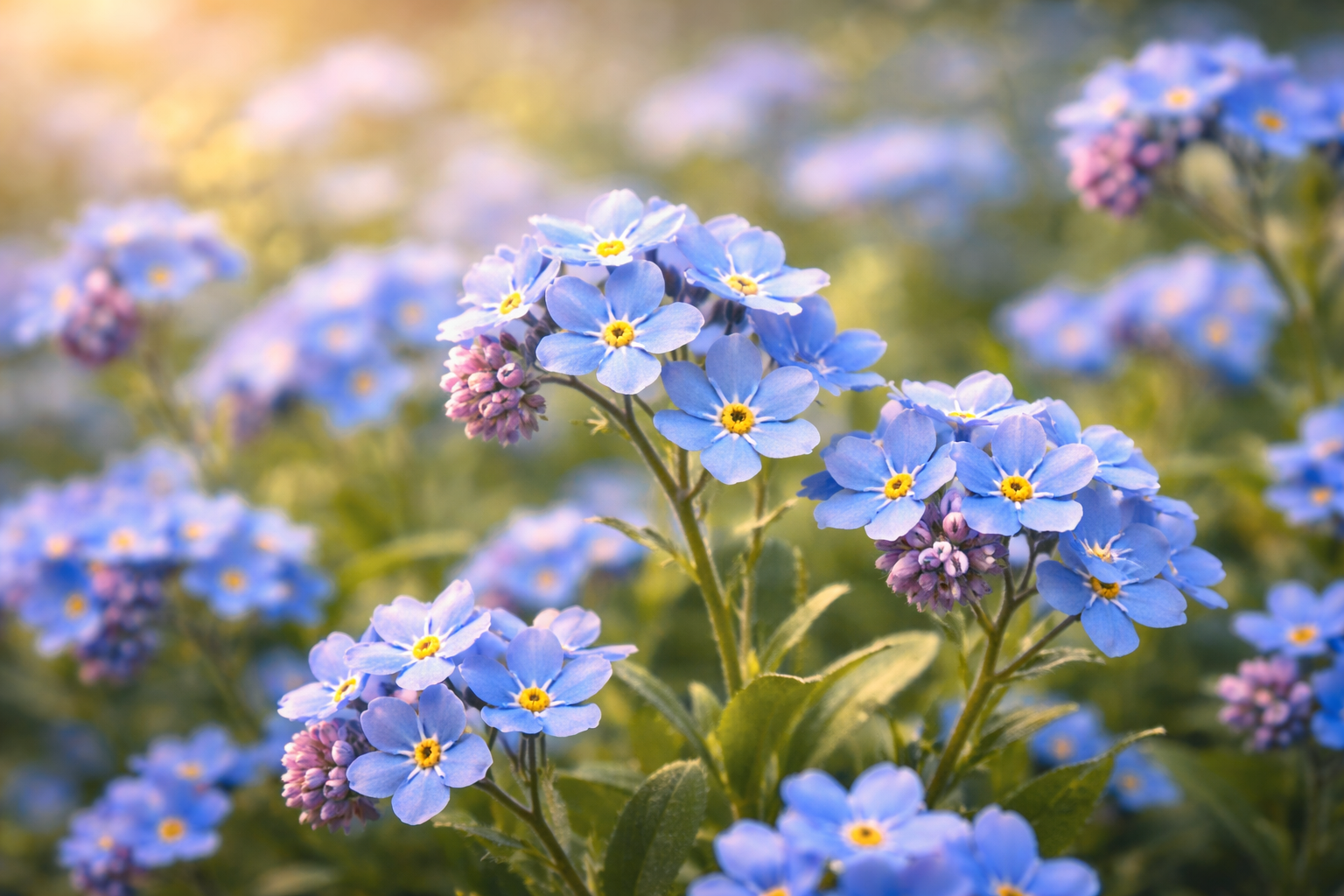 3月15日の誕生花 ワスレナグサ