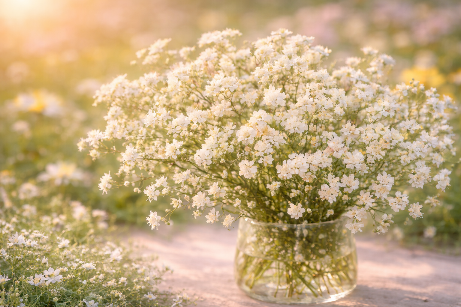 4月4日の誕生花 カスミソウ