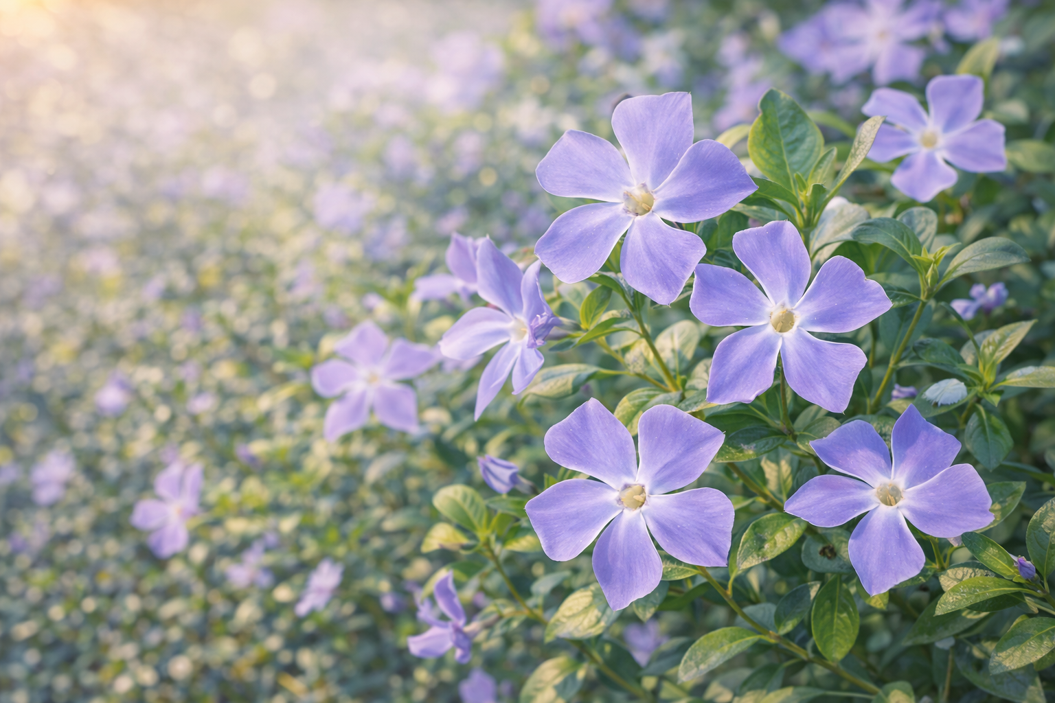 4月10日の誕生花 ツルニチニチソウ