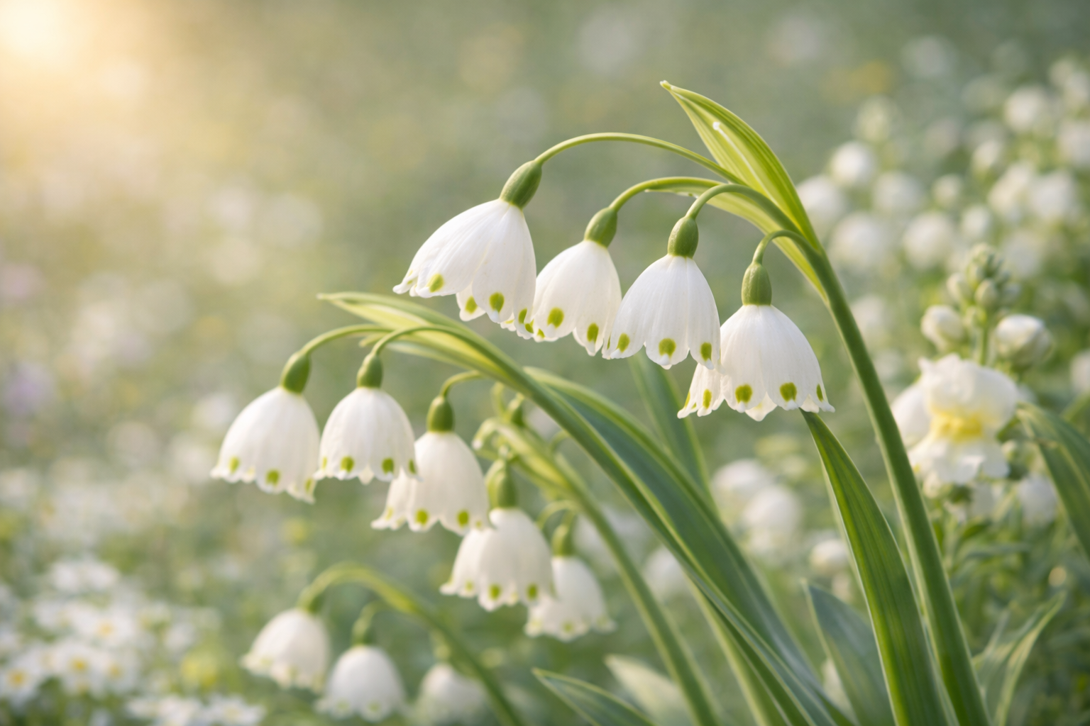 4月17日の誕生花 スノーフレーク