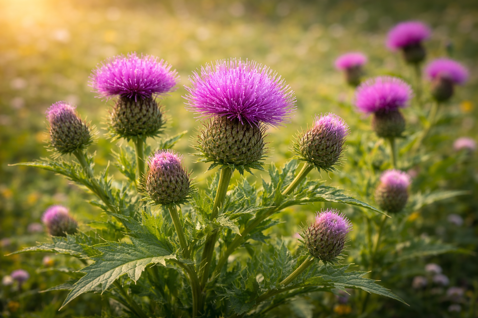 10月28日の誕生花 アザミ