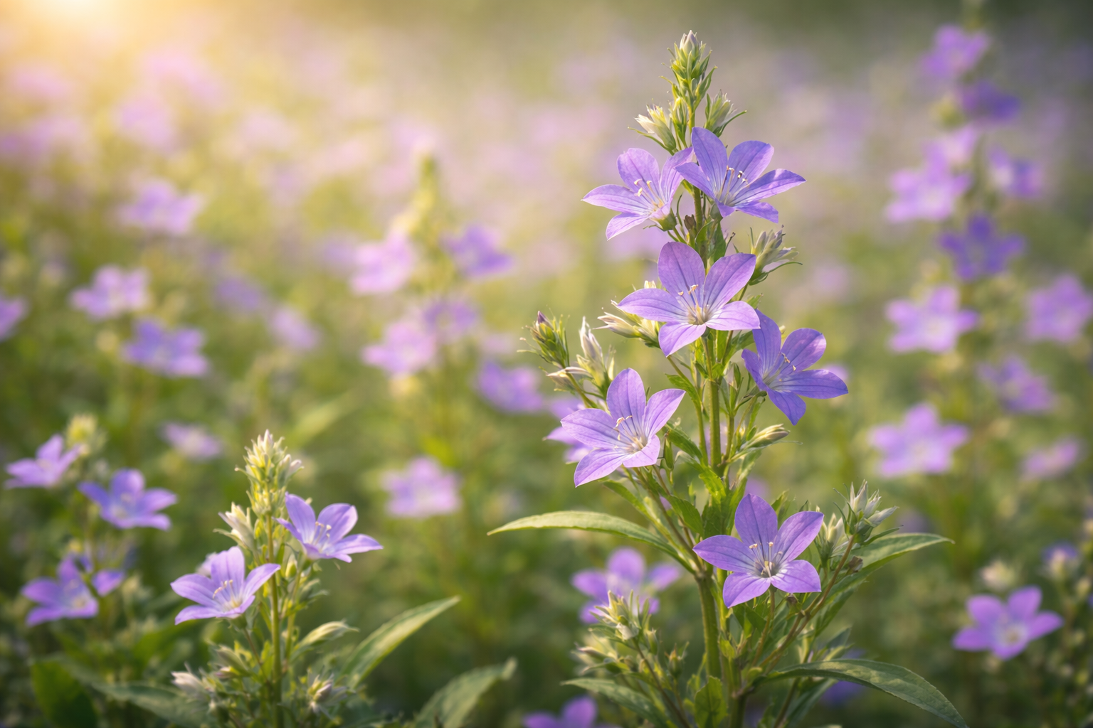 4月23日の誕生花 キキョウソウ（桔梗草）