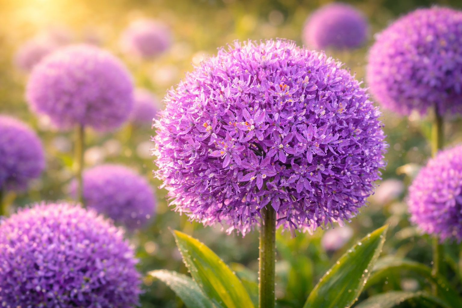 5月16日の誕生花 アリウム