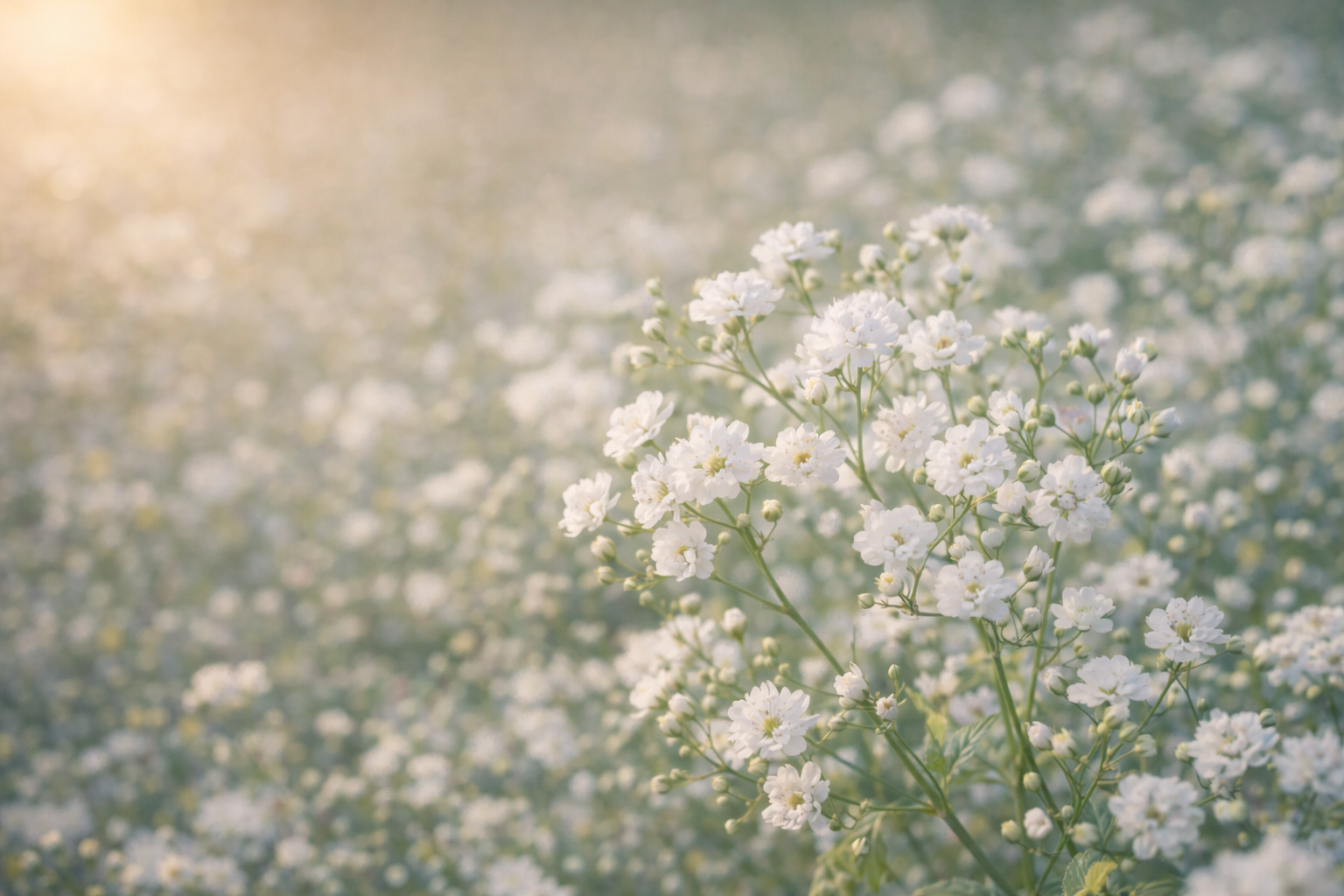 6月4日の誕生花 カスミソウ