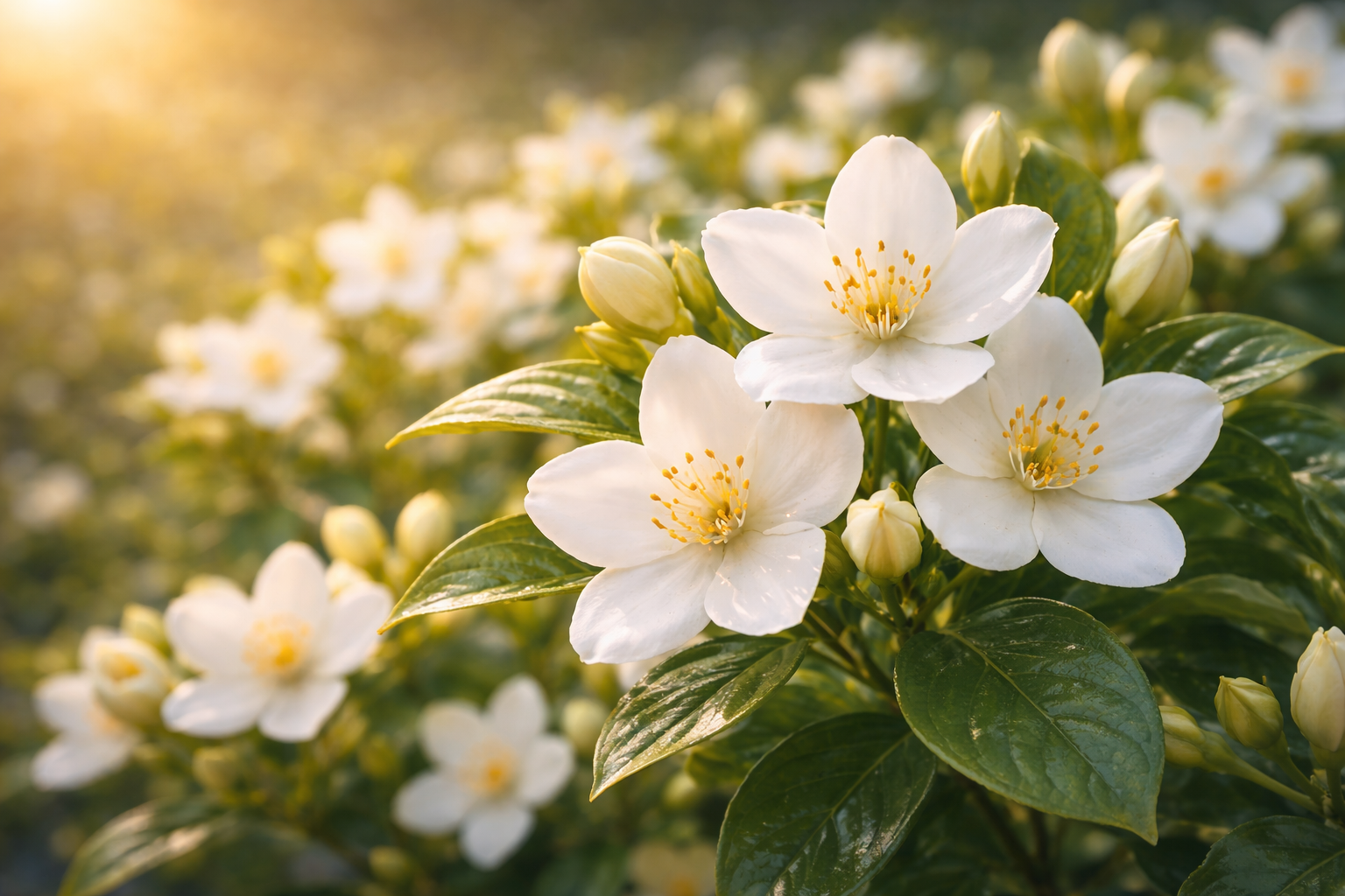 6月8日の誕生花 ジャスミン