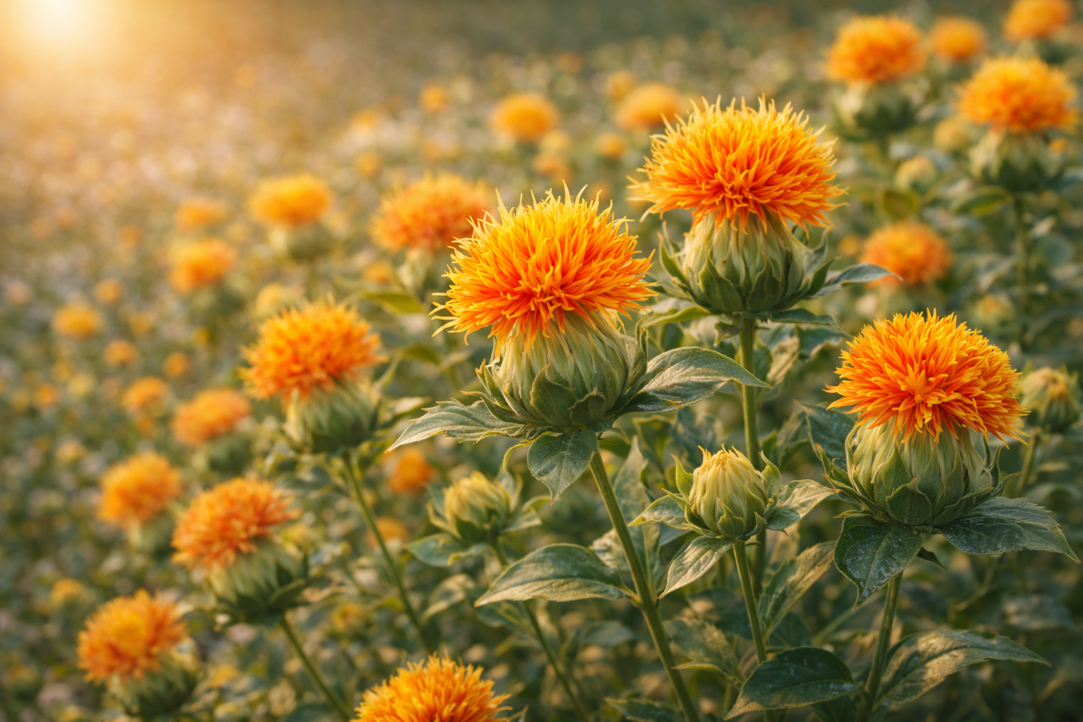 6月11日の誕生花 ベニバナ