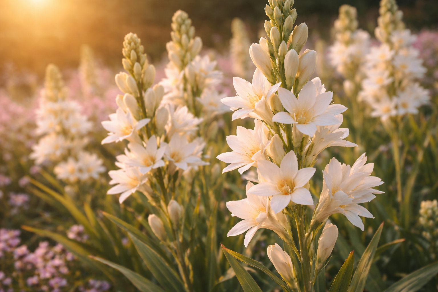 6月16日の誕生花 チューベローズ