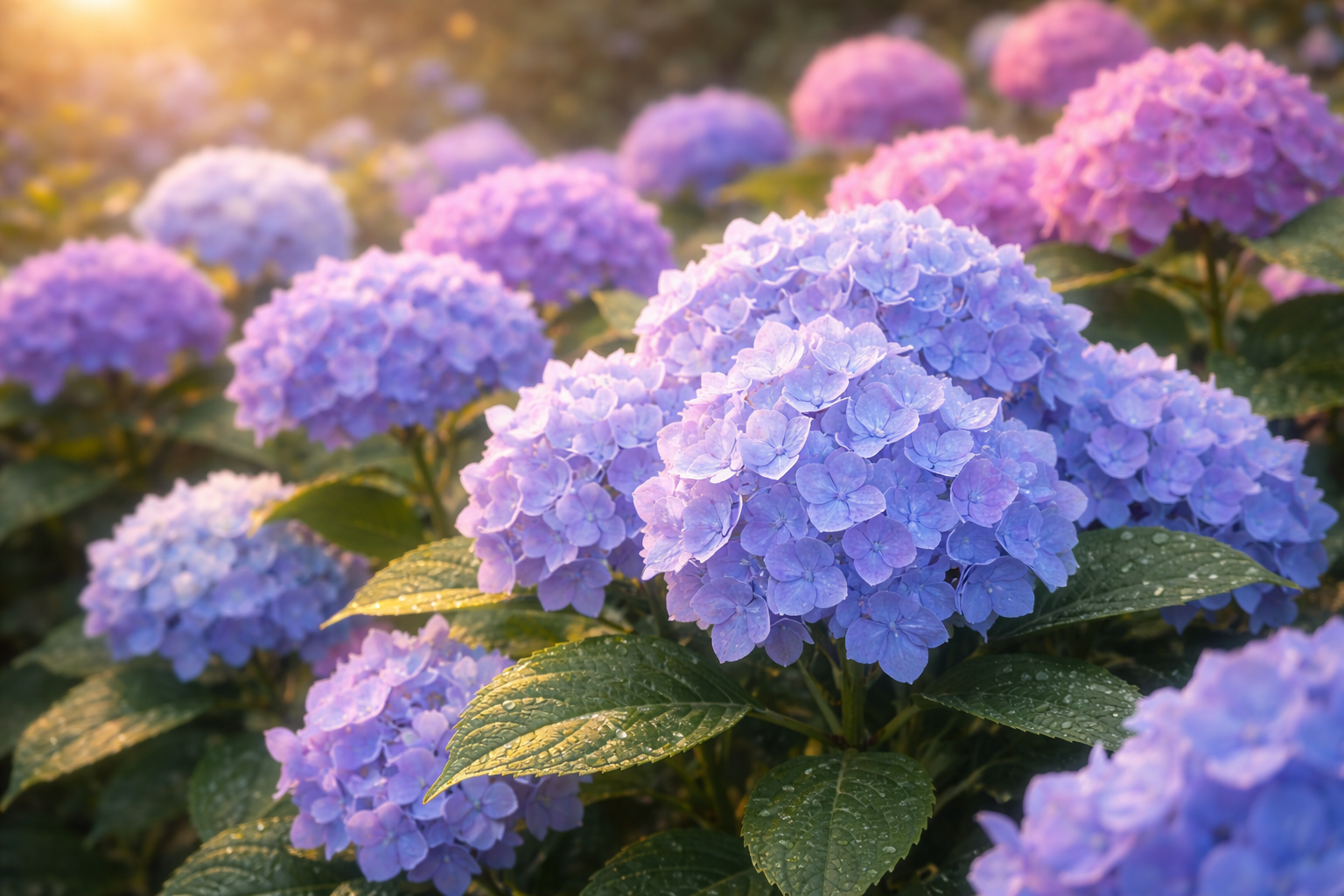 6月21日の誕生花 アジサイ