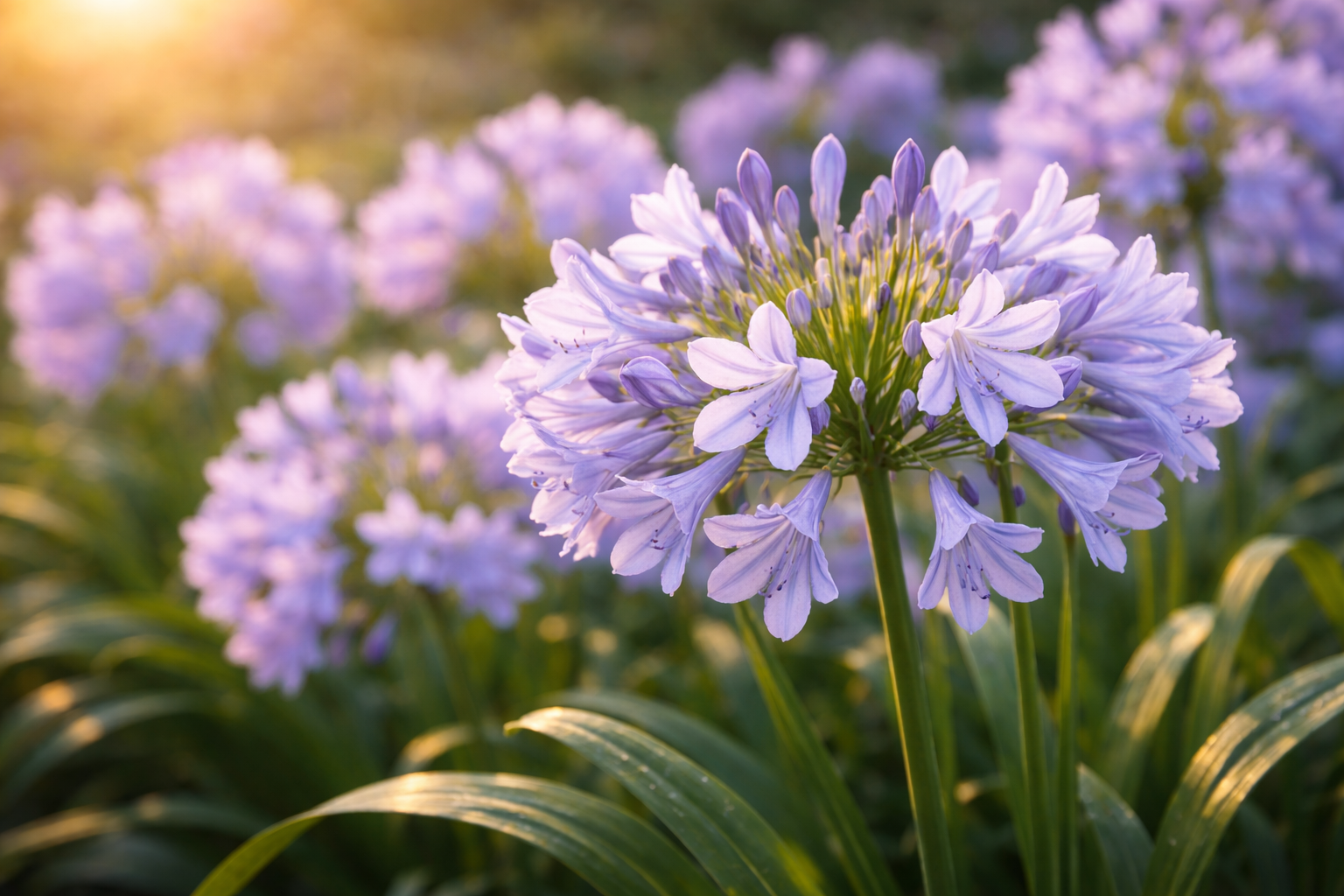 6月22日の誕生花 アガパンサス