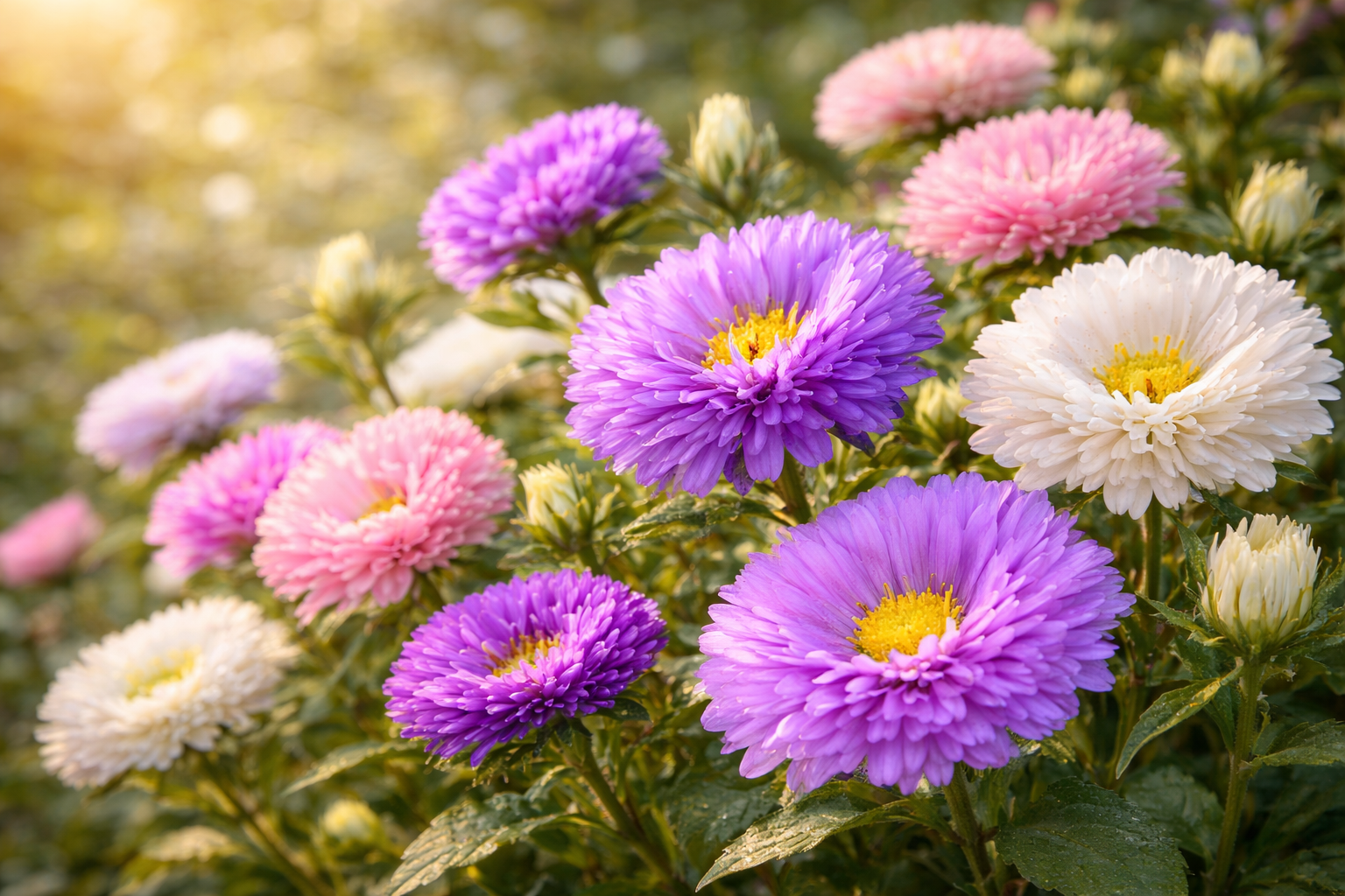 6月29日の誕生花 アスター