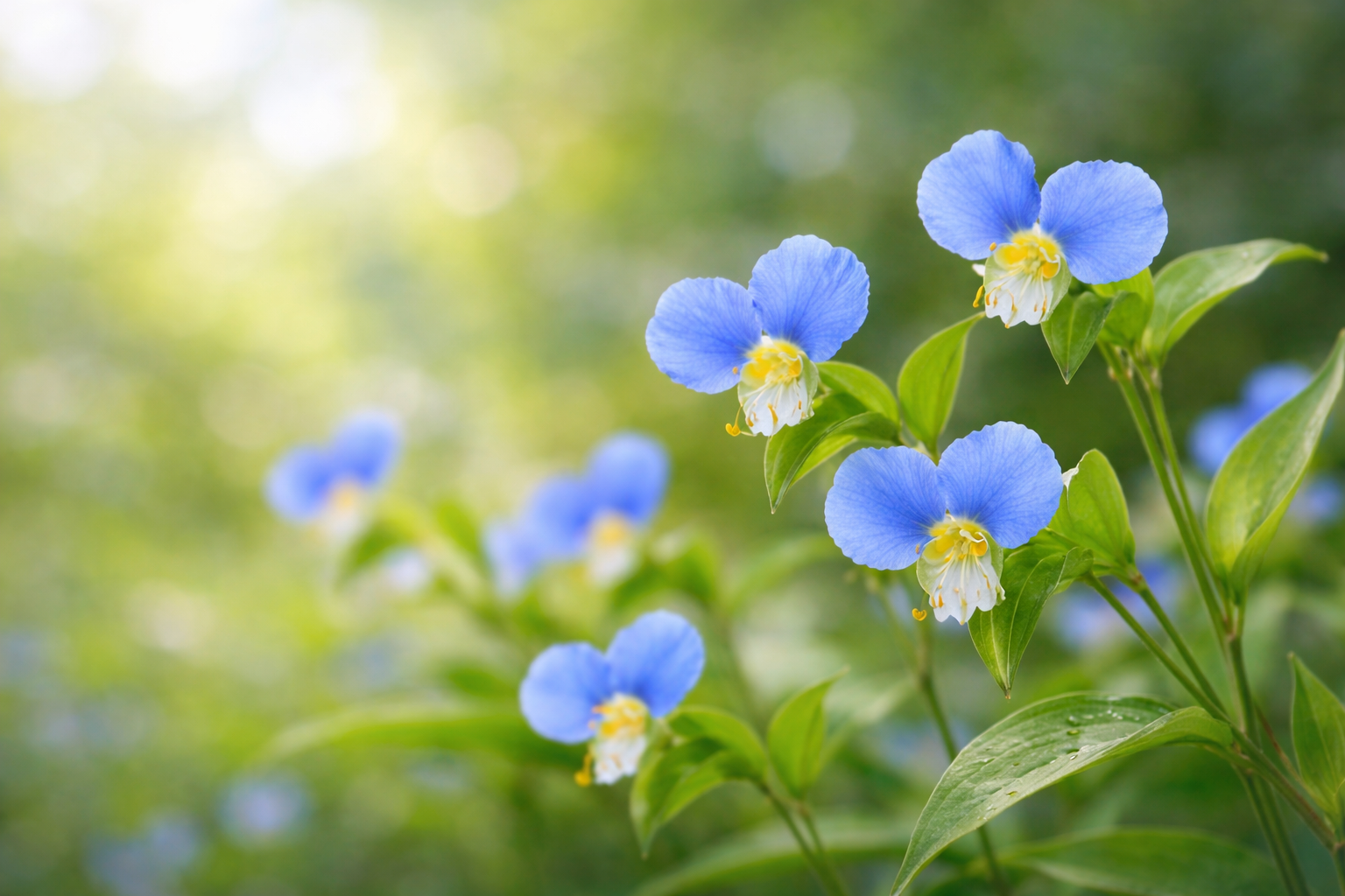 7月6日の誕生花 ツユクサ