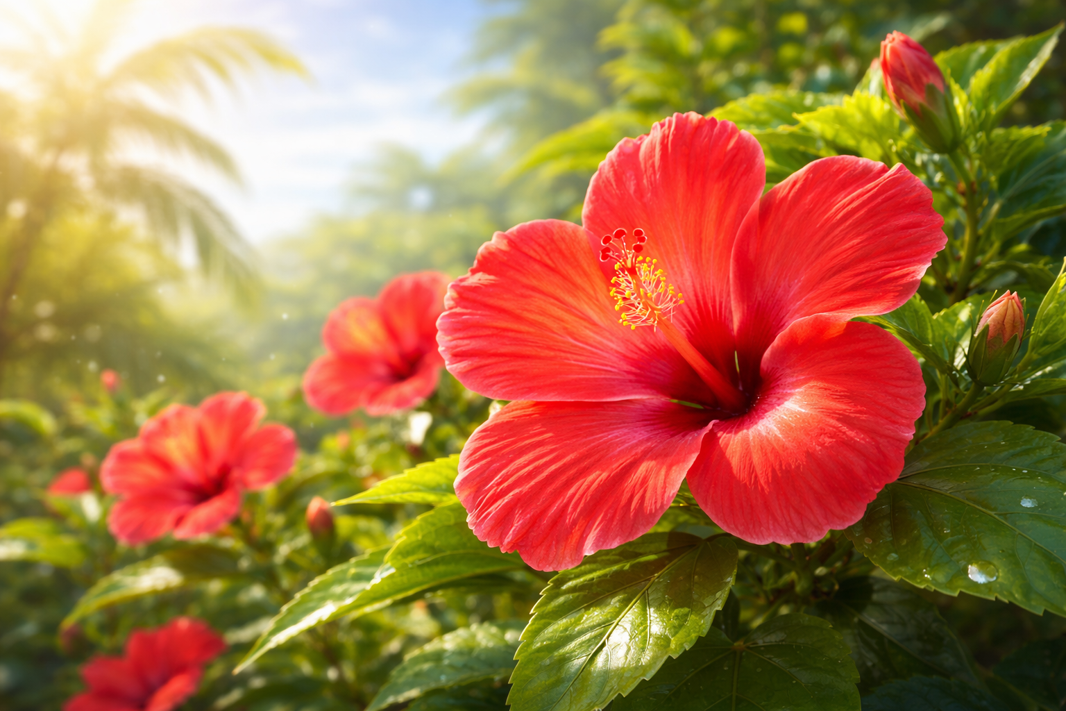 7月25日の誕生花 ハイビスカス