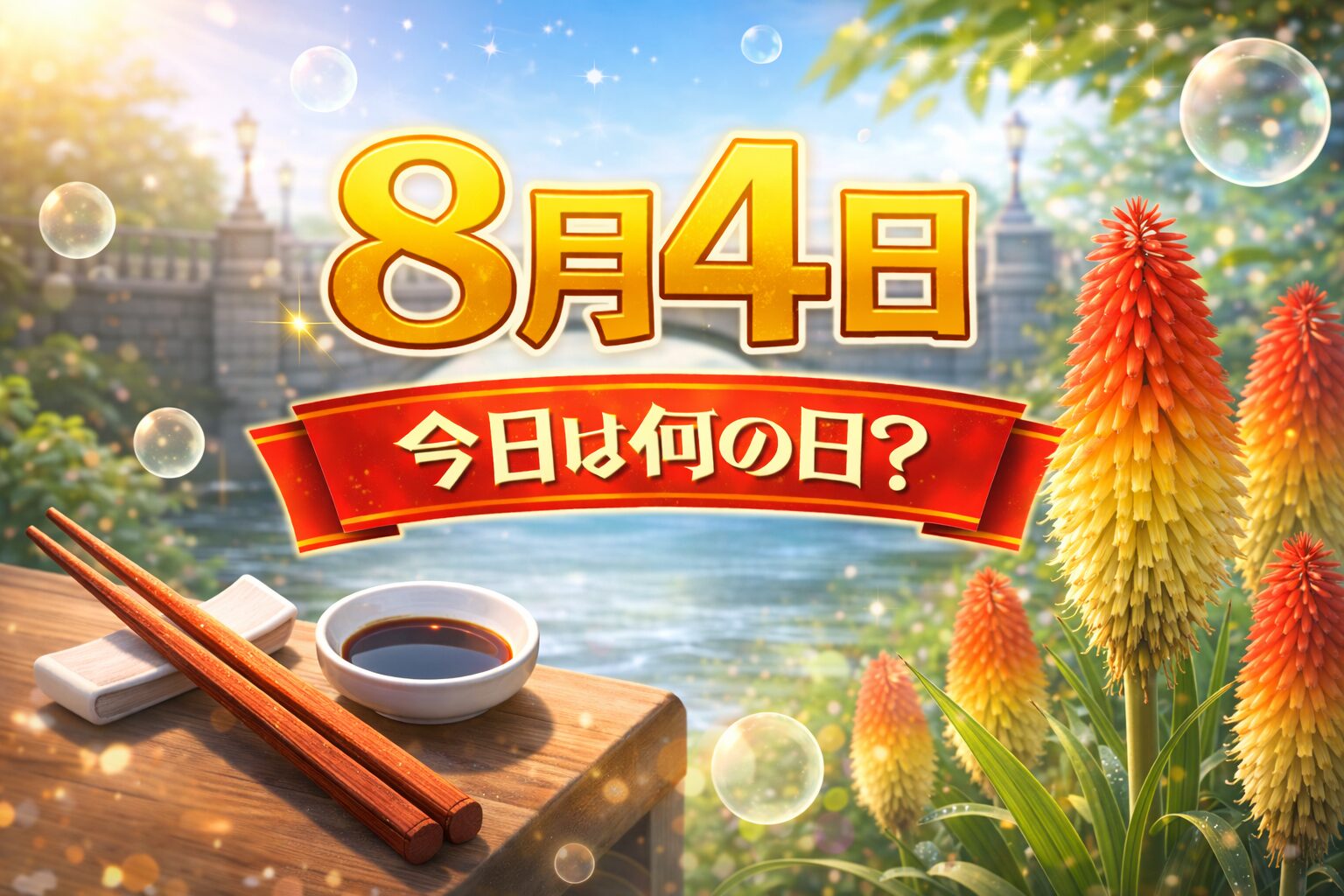 8月4日は何の日？記念日・出来事・誕生日の有名人まとめ