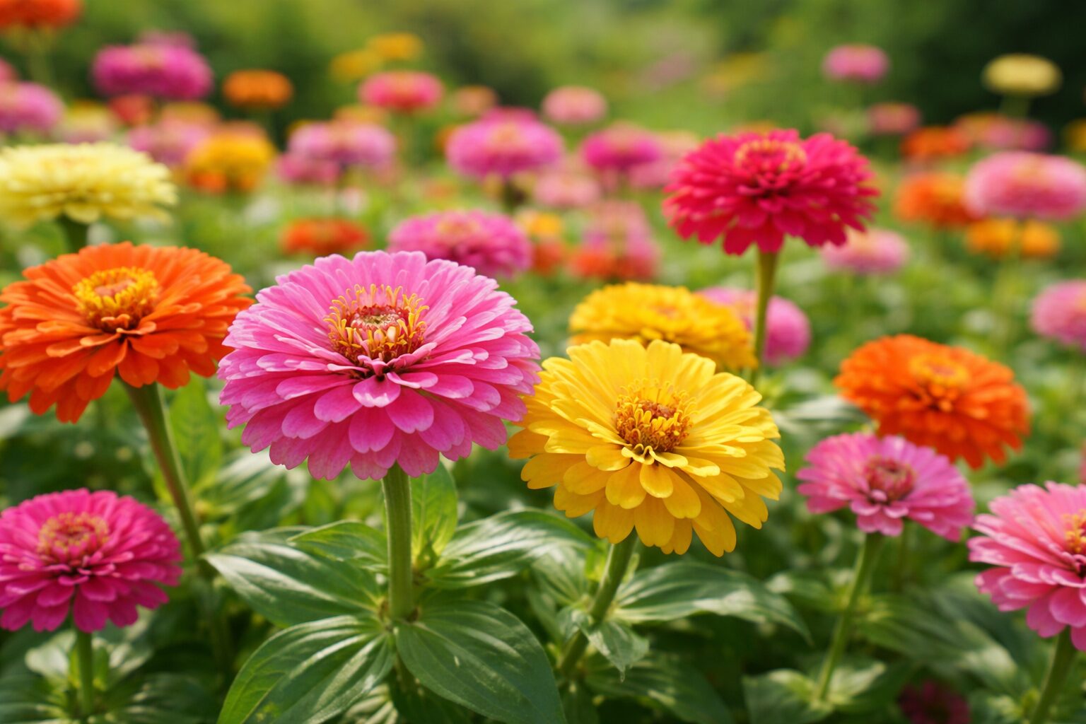 8月6日の誕生花 ジニア(百日草)