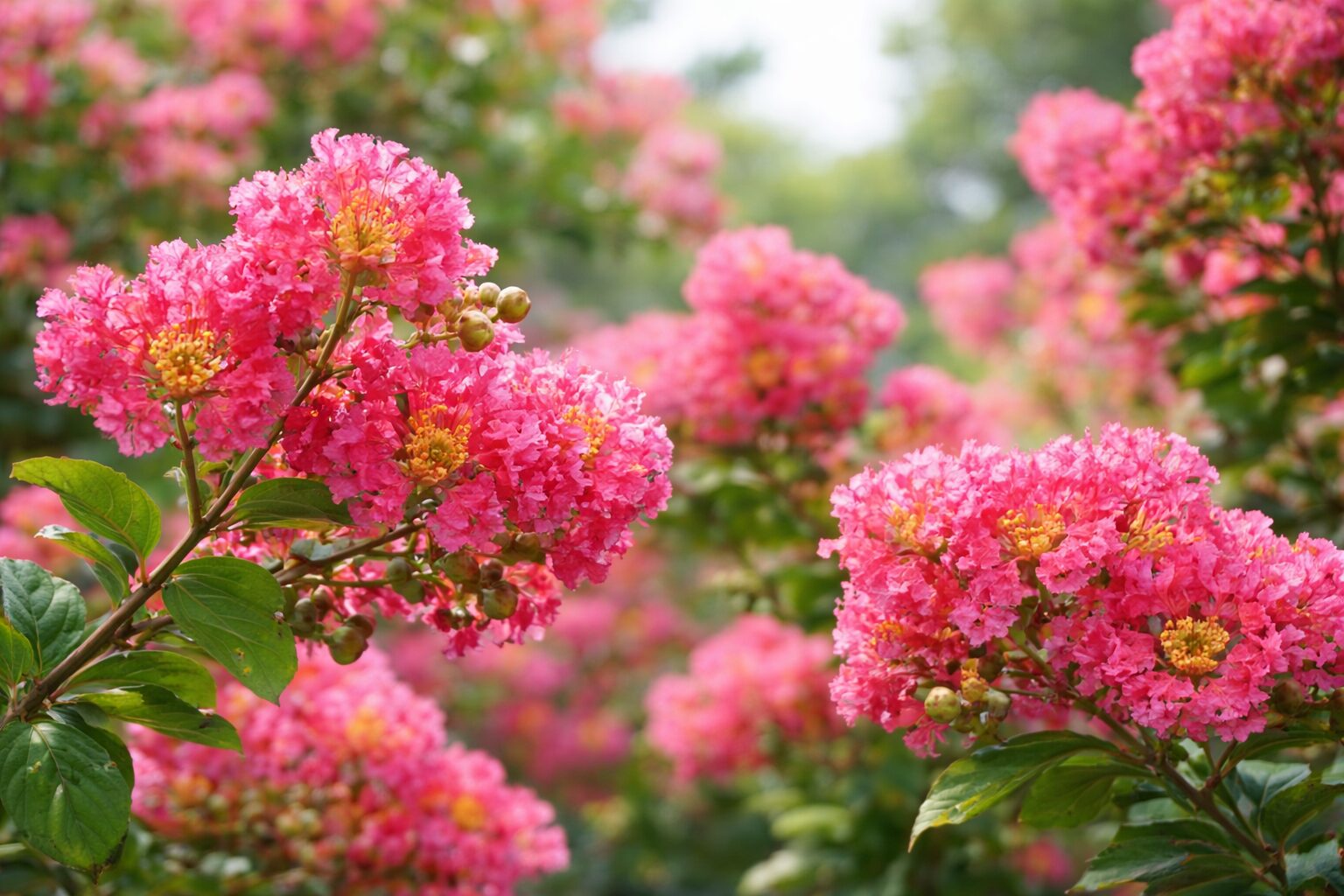 8月7日の誕生花 サルスベリ(百日紅)