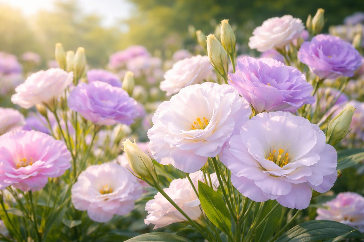 8月10日の誕生花 トルコキキョウ