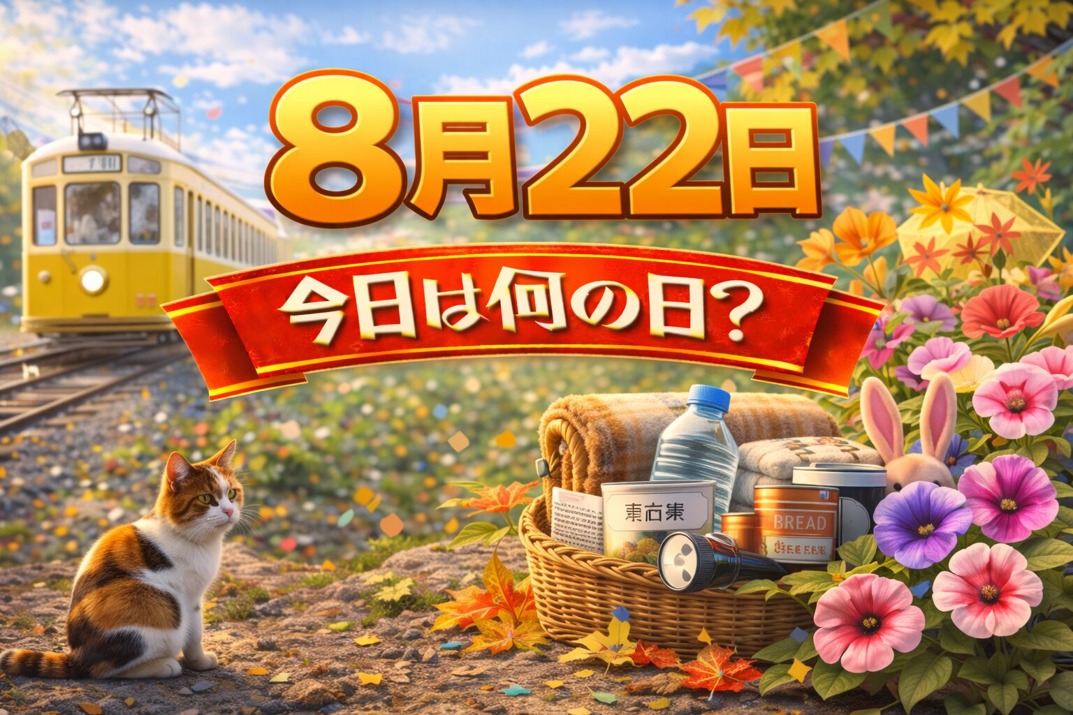 8月22日は何の日？記念日・出来事・誕生日の有名人まとめ