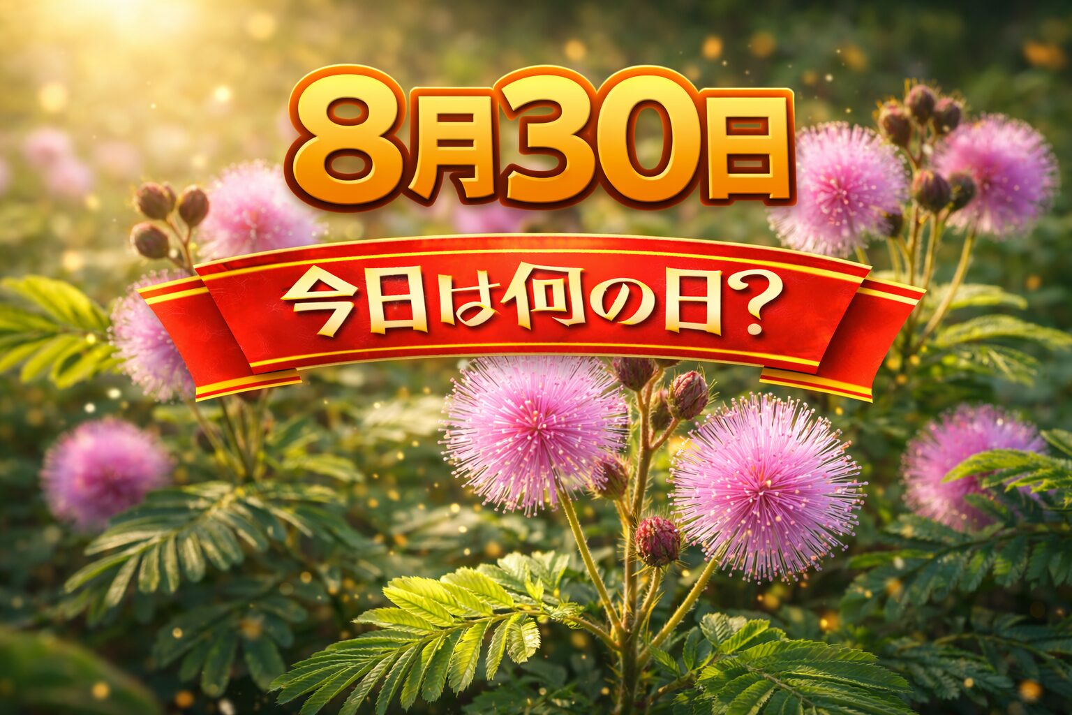 8月30日は何の日？記念日・出来事・誕生日の有名人まとめ