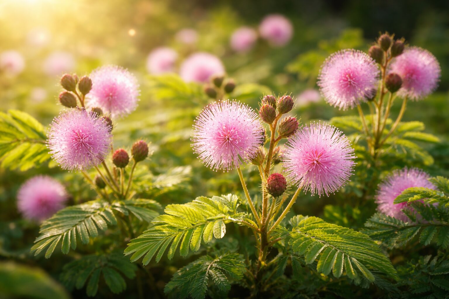 8月30日の誕生花 オジギソウ