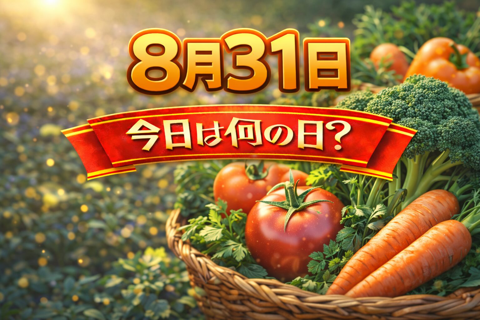 8月31日は何の日？記念日・出来事・誕生日の有名人まとめ