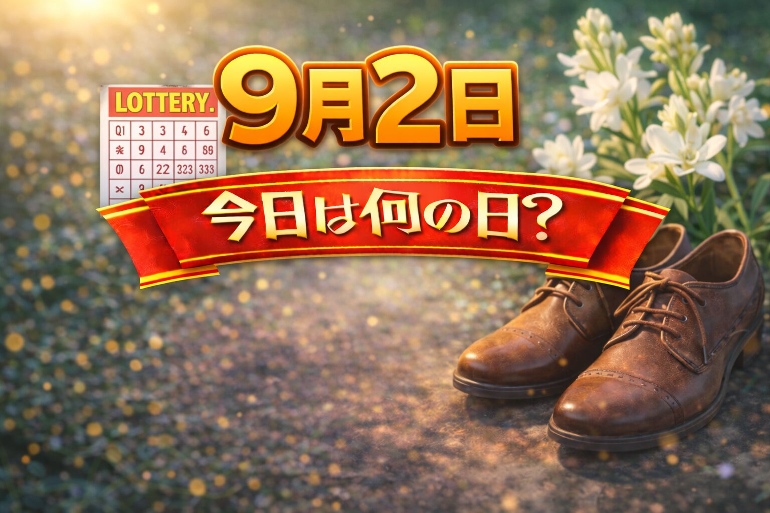 9月2日は何の日？記念日・出来事・誕生日の有名人まとめ