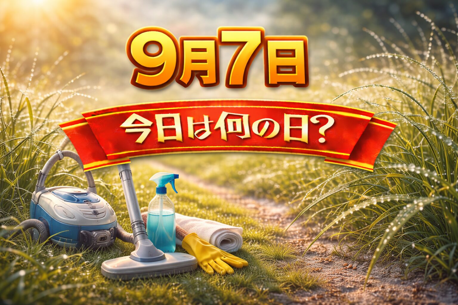 9月7日は何の日？記念日・出来事・誕生日の有名人まとめ