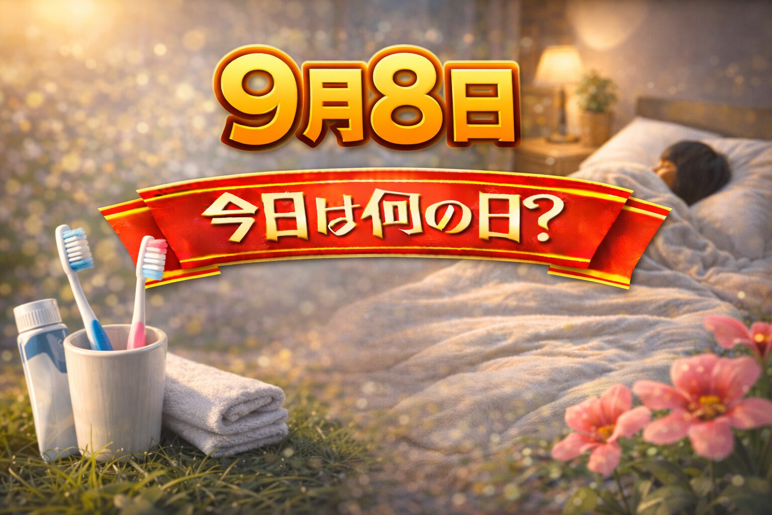9月8日は何の日？記念日・出来事・誕生日の有名人まとめ