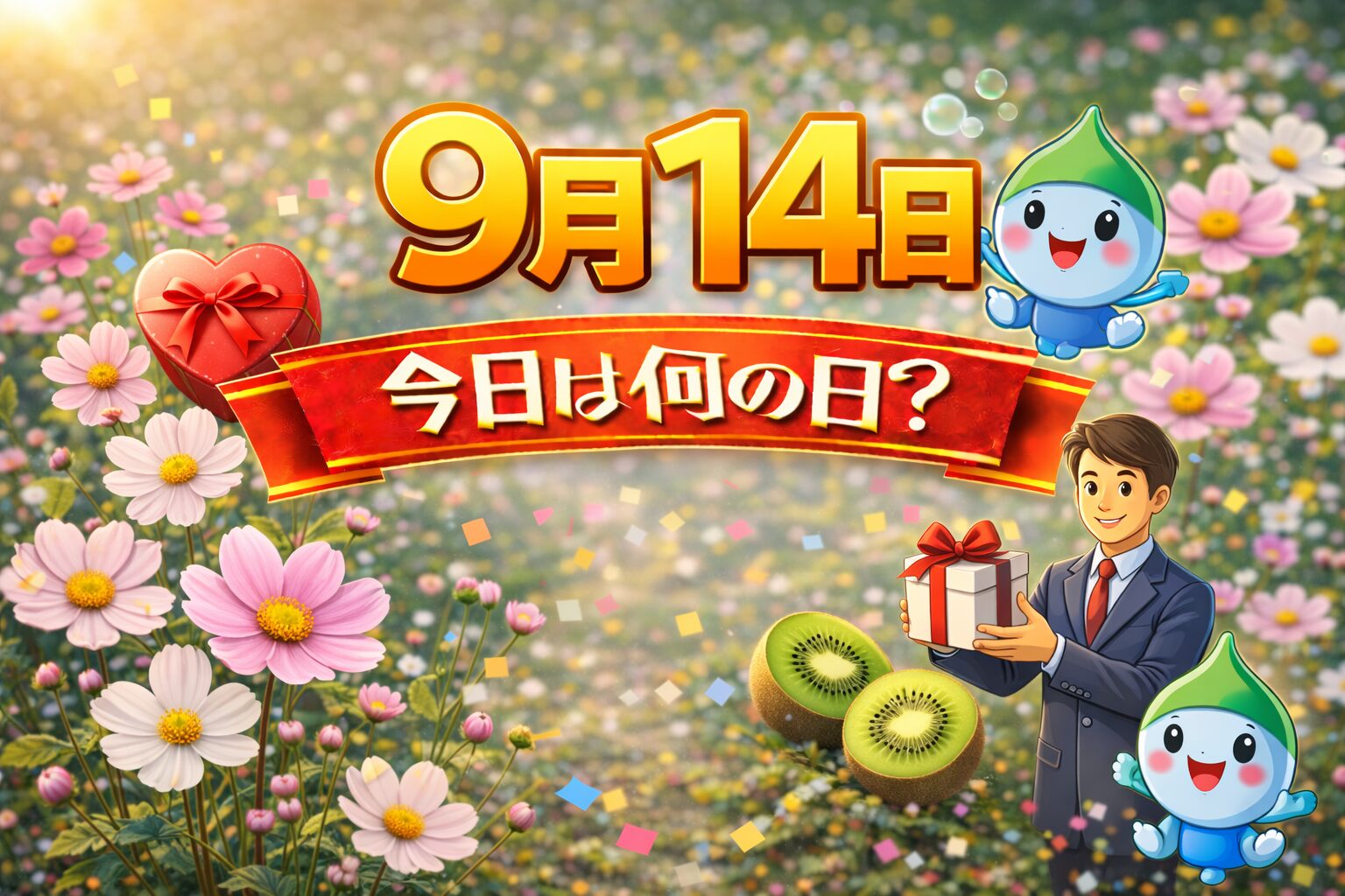 9月14日は何の日？記念日・出来事・誕生日の有名人まとめ