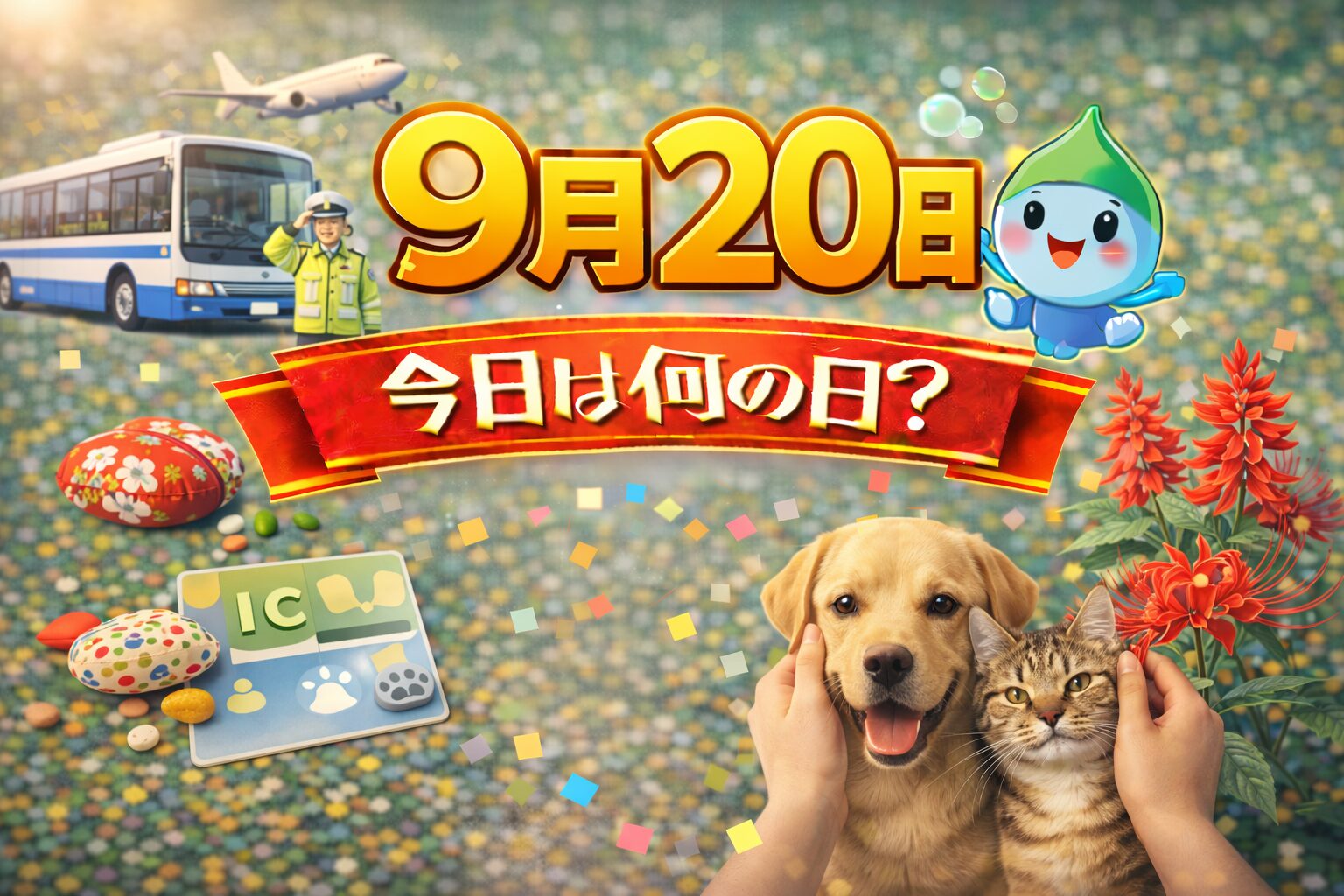 9月20日は何の日？記念日・出来事・誕生日の有名人まとめ