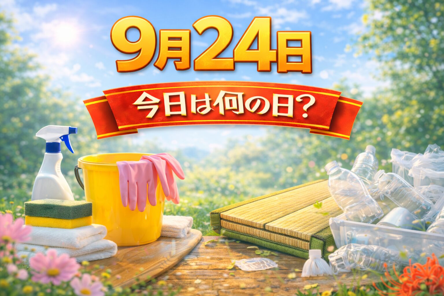 9月24日は何の日？記念日・出来事・誕生日の有名人まとめ